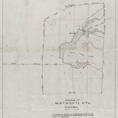 [Public Land Survey System map: Wisconsin Township 38 North, Range 07 East]