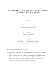 Graph-Structured Nonlinear Programming: Properties and Algorithms