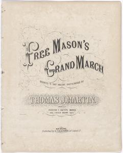 Free Mason's grand march