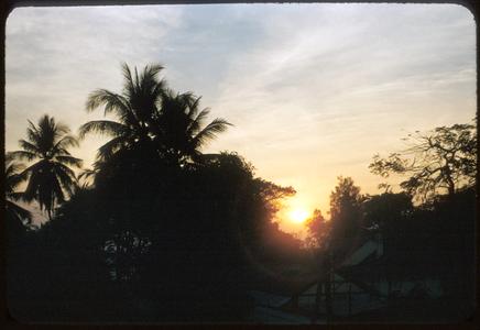 Luang Prabang at sunset