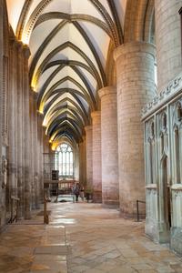 Gloucester Cathedral nave south aisle