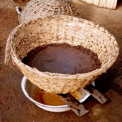 Extracting Oil from Shea Nuts to Make Butter