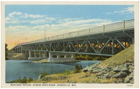 Monterey Bridge over the Rock River at Janesville
