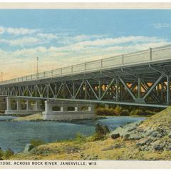 Monterey Bridge over the Rock River at Janesville