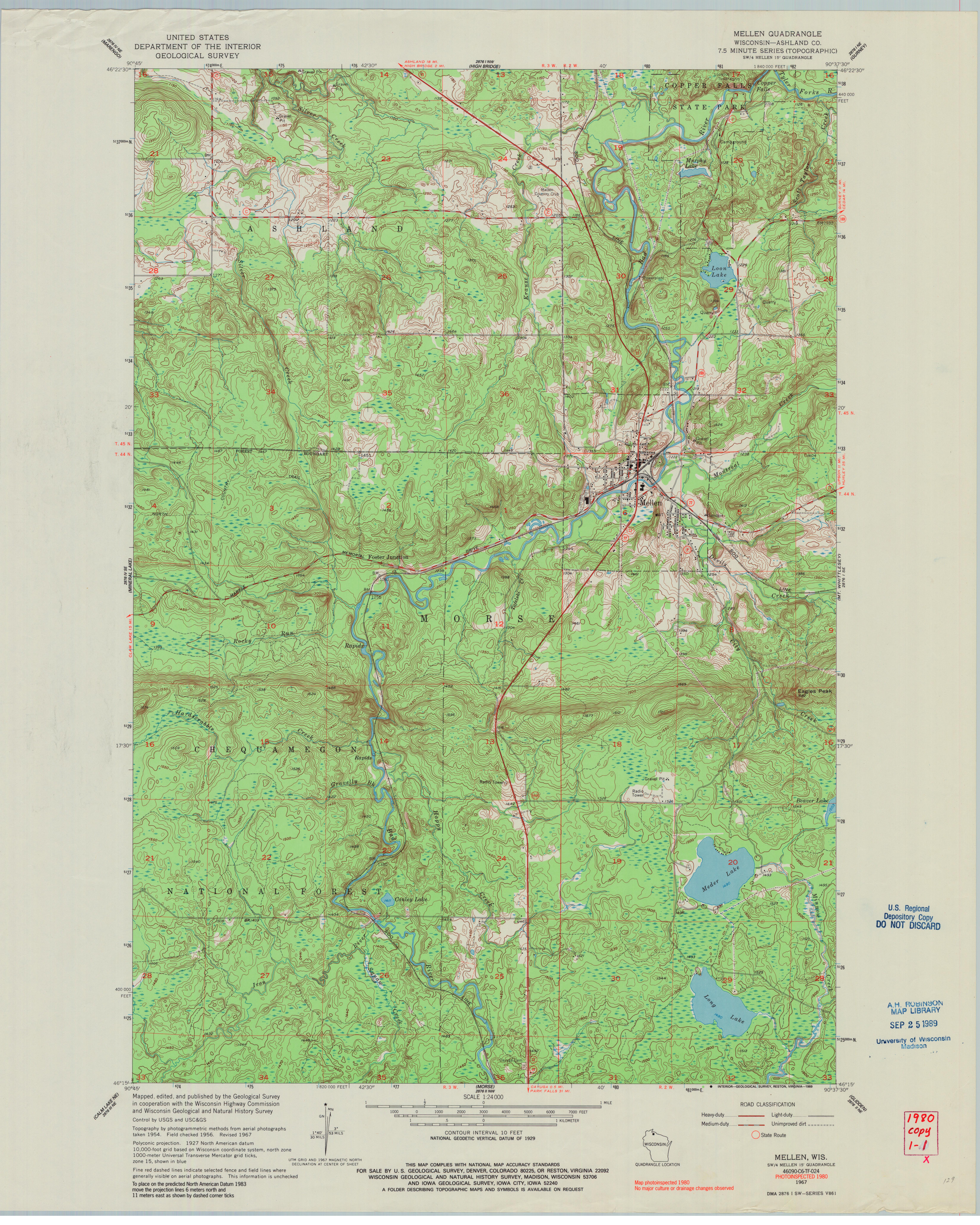 ‎Mellen quadrangle UWDC UWMadison Libraries