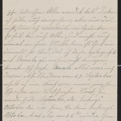 [Letter from A. Maria Koehler to Agnes Sternberger Husting, November 9, 1921]