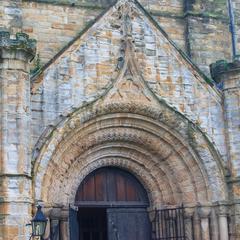 Durham Cathedral north porch door