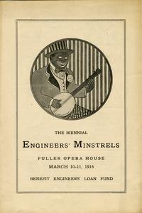 Engineers' Minstrels program cover
