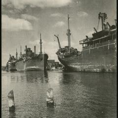 World War II Ships Under Construction