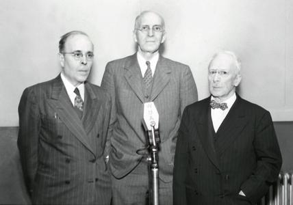WHA Radio's Edward Bennett, Andrew Hopkins and Henry Ewbank