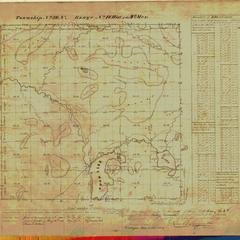 [Public Land Survey System map: Wisconsin Township 38 North, Range 18 West]