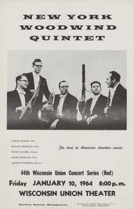 New York Woodwind Quintet concert poster