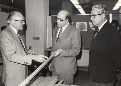 Gaylord Nelson with UW professors