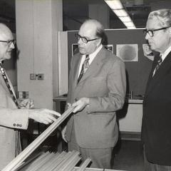Gaylord Nelson with UW professors