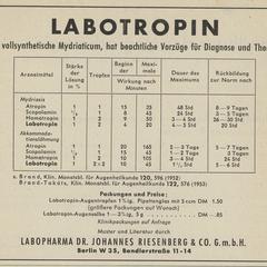 Labotropin advertisement