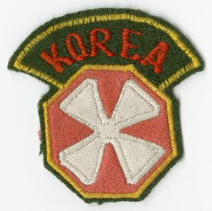 Green Korea badge