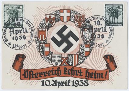 Österreich kehrt heim! 10. April 1938