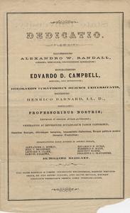 1859 commencement program interior page