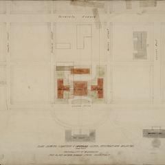 Plan, medical buildings, 1917