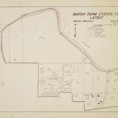 Plan, Marsh farm, 1948