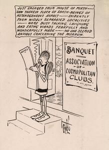 Cartoon, Association of Cosmopolitan Clubs