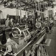 School of Industrial Technology machine shop