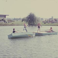 Canoe Jousting, UW Fond du Lac