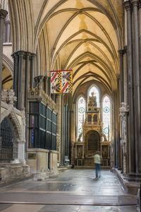 Salisbury Cathedral south choir aisle
