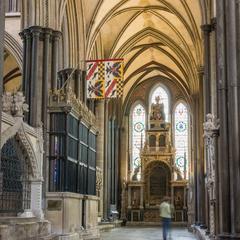 Salisbury Cathedral south choir aisle