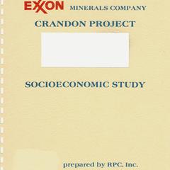 Definition of the local study area : socioeconomic assessment, Exxon Crandon Project