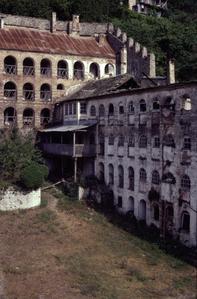 Zographou monastery cells
