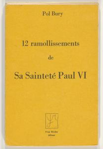 12 ramoillissements de Sa Sainteté Paul VI