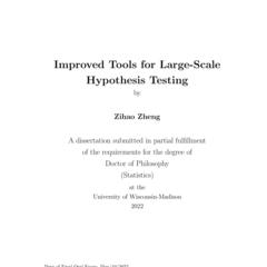 Improved Tools for Large-Scale Hypothesis Testing