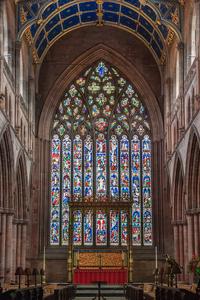 Carlisle Cathedral interior east window
