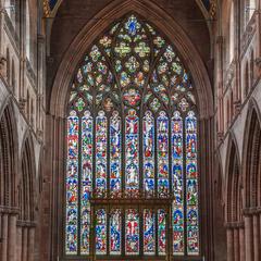 Carlisle Cathedral interior east window