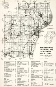Manitowoc County, WI. Cemetery locations