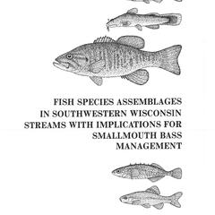 Fish species assemblages in southwestern Wisconsin streams with implications for smallmouth bass management