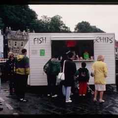 Fish and chips van, Tobermory, Isle of Mull