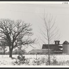 Field Station farm in winter