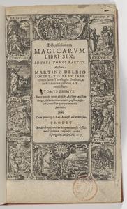 Disquisitionum magicarum libri sex engraved title page