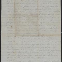[Letter in Danish from Tonnes Tollefsen to his father and brother, November 30, 1863]