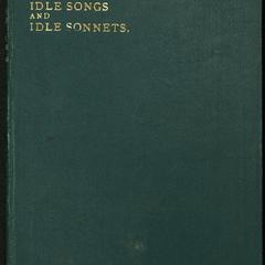Idle songs and idle sonnets