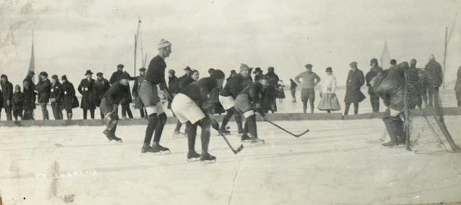 Hockey at the Ice Carnival