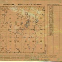 [Public Land Survey System map: Wisconsin Township 13 North, Range 19 East]