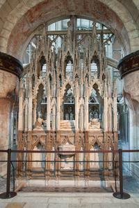 Gloucester Cathedral interior tomb of King Edward II