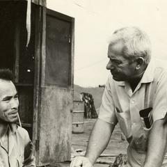 Kong Le with an American physician