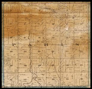 [Detail of map of Racine & Kenosha counties, Wisconsin. 1873]