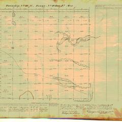 [Public Land Survey System map: Wisconsin Township 21 North, Range 10 East]