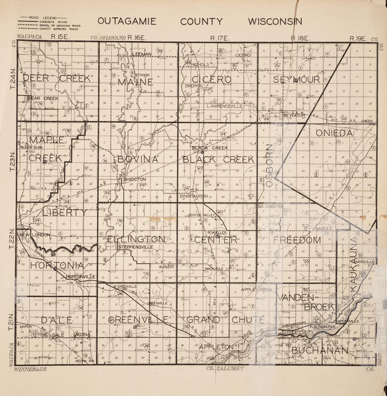 Plat book of Outagamie County, Wisconsin - Full view - UWDC - UW ...