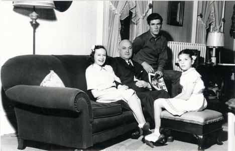Meyer family at home